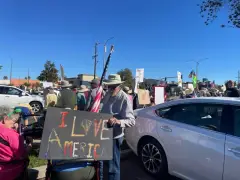 Thousands bang the drum for democracy at ‘No Kings’ rallies across San Diego