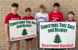 Riverwood baseball sells Christmas trees to support team