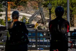 Trump’s Liberal Critics Apoplectic After Images of Excavator Destroying Portion of White House Emerge Online