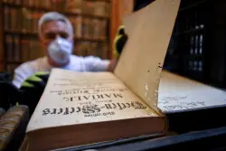 Hungary’s oldest library is fighting to save 100,000 books from a beetle infestation