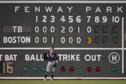 Beer and food workers on strike at Fenway Park for homestand between Dodgers and Red Sox